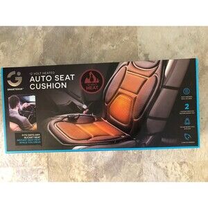 Auto Seat Heated Cushion New in Box Smartgear 12V with Car adapter